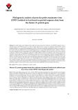 Phylogenetic analysis of peste des petits ruminants virus (PPRV) isolated in Iran based on partial sequence data from the fusion (F) protein gene
