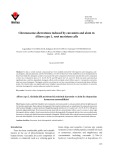 Chromosome aberrations induced by curcumin and aloin in Allium cepa L. root meristem cells