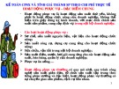 Bài giảng Kế toán chi phí - Chương 3.2: Kế toán chi phí sản xuất và tính giá thành sản phẩm theo chi phí thực tế (tiếp theo)