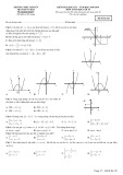 Đề thi học kì 1 môn Toán 10 năm 2018-2019 có đáp án - Trường THPT chuyên Trần Hưng Đạo - Mã đề 245