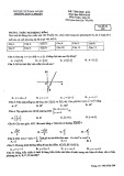 Đề thi học kì 1 môn Toán 10 năm 2018-2019 - Trường THPT chuyên Đại học Sư Phạm Hà Nội - Mã đề 209