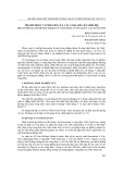 Thành phần và phân bố của các loài ong ký sinh họ braconidae (hymenopterra) ở vùng đệm Vườn Quốc gia Xuân Sơn