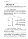 PLC cơ bản - Bài 1: Đại cương về điều khiển lập trình