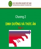 Bài giảng Chăn nuôi trâu bò - Chương 2: Dinh dưỡng và thức ăn (Tiết 1)