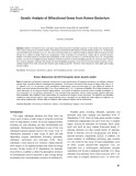 Genetic analysis of bifunctional genes from Rumen bacterium