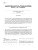 First record of a NPV isolated from Spodoptera littoralis (Boisd.) (Lepidoptera: Noctuidae) in Turkey and its molecular identification according to the partial lef 8 gene