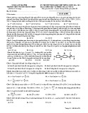 Đề thi thử THPT Quốc gia môn Vật lí năm 2019 lần 1 - Sở GD&ĐT Hà Tĩnh - Mã đề 001