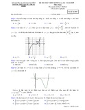 Đề thi thử THPT Quốc gia môn Toán năm 2019 lần 1 - Sở GD&ĐT Hà Tĩnh - Mã đề 005