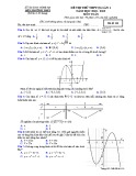 Đề thi thử THPT Quốc gia môn Toán năm 2019 lần 1 - Sở GD&ĐT Nghệ An - Mã đề 114