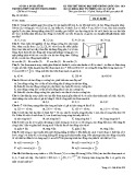 Đề thi thử THPT Quốc gia môn Vật lí năm 2019 lần 1 - Sở GD&ĐT Hà Tĩnh - Mã đề 008