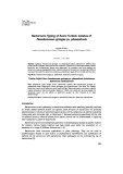 Bacteriocin typing of some Turkish isolates of Pseudomonas syringae pv. phaseolicola