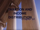 Lecture note Public finance (10th Edition) - Chapter 14: Taxation and income distribution