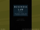 Lecture Business law: The ethical, global, and e-commerce environment (15/e): Chapter 42 -  Mallor, Barnes, Bowers, Langvardt