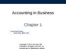 Lecture Fundamental accounting principles - Chapter 1: Accounting in business