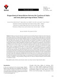 Biogeochemical interrelations between the Çayırhan oil shales and some plants growing on them (Turkey)