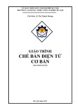 Giáo trình Chế bản điện tử cơ bản -  Lê Thị Thanh Hương (Chủ biên)