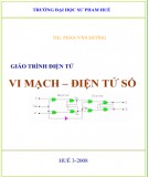 Giáo trình điện tử vi mạch - điện tử số: Phần 1