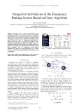 Design for the predictor of the emergency braking system based on fuzzy algorithm