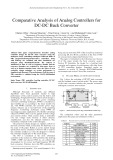 Comparative analysis of analog controllers for DC-DC buck converter