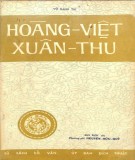 Tài liệu lịch sử - Hoàng Việt xuân thu: Phần 1