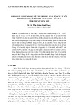 Khảo sát sự biến động về thành phần loài động vật nổi (zooplankton) ở đầm Phá Tam Giang - Cầu Hai tỉnh Thừa Thiên Huế