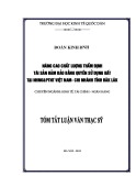 Tóm tắt Luận văn Thạc sĩ Ngân hàng: Nâng cao chất lượng thẩm định tài sản đảm bảo bằng quyền sử dụng đất tại NHNo&PTNT Việt Nam - Chi nhánh tỉnh Đăk Lăk