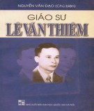 Giới thiệu về Giáo sư Lê Văn Thiêm: Phần 1