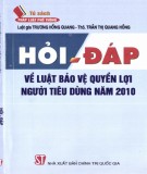 Luật bảo vệ quyền lợi người tiêu dùng năm 2010 - Sổ tay hỏi đáp về pháp luật: Phần 2