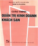 Giáo trình Quản trị kinh doanh khách sạn: Phần 2 - NXB Đại học Quốc gia