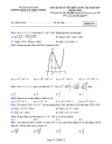 Đề tập huấn thi THPT Quốc gia môn Toán năm 2019 - Sở GD&ĐT Bắc Ninh - Mã đề 110
