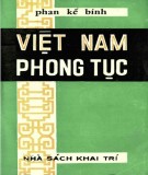 Phong tục Việt Nam: Phần 1