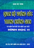 Hình học 11 và quan hệ vuông góc trong không gian