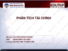 Bài giảng Phân tích tài chính - Đại học Kinh tế Quốc dân