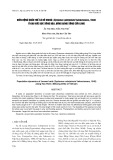 Biến động quần thể cá đỏ mang (Systomus rubripinnis Valenciennes, 1842) ở khu vực dọc sông Hậu, đồng bằng sông Cửu Long