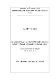 Tóm tắt Luận văn Thạc sĩ Lịch sử: Quá trình nhập cư của người Nhật Bản vào Mỹ từ cuối thế kỷ XIX đến giữa thế kỷ XX