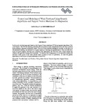 Control and modeling of wind turbines using genetic algorithms and support vector machines for regression