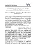 Proposing minimum performance of proposed topology in Plateau State University