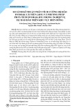 So sánh kĩ thuật phân tích cường độ bão dvorak cải tiến (ADT) và phương pháp phân tích dvorak (DT) trong nghiệp vụ dự báo bão trên khu vực Biển Đông