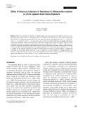 Effect of ozone on induction of resistance in Rhinacanthus nasutus (L.) Kurz. against acute ozone exposure