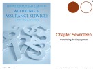 Lecture Auditing and assurance services (International edition) - Chapter 17: Completing the engagement