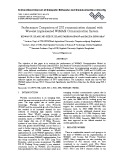 Performance comparison of sui communication channel with wavelet implemented wimax communication system
