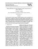 Energy efficiency through dynamic packet transmissions in sensor network