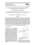 Improve the routing algorithm in wireless sensor networks using a reinforcement learning strategy