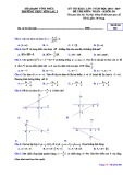 Đề KSCL Toán 10 năm 2018-2019 có đáp án - Trường THPT Yên Lạc