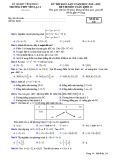 Đề KSCL Toán 10 năm 2018-2019 có đáp án - Trường THPT Yên Lạc 2