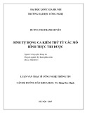 Tóm tắt Luận văn Thạc sĩ: Sinh tự động ca kiểm thử từ các mô hình thực thi được