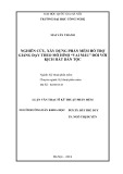 Luận văn Thạc sĩ Kỹ thuật phần mềm: Nghiên cứu, xây dựng phần mềm hỗ trợ giảng dạy theo mô hình vai mẫu đối với kịch hát dân tộc