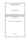 Luận văn Thạc sĩ Công nghệ thông tin: Khảo sát, đánh giá quy trình quản lý chất lượng phần mềm dựa theo độ đo và đề xuất phương án tối ưu cho các công ty gia công phần mềm