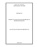 Luận văn Thạc sĩ Công nghệ thông tin: Tìm hiểu và xây dựng công cụ hỗ trợ kiểm thử các hệ thống hướng dịch vụ