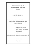 Tóm tắt Luận văn Thạc sĩ Công nghệ thông tin: Xây dựng mô hình bán hàng tự động trên internet